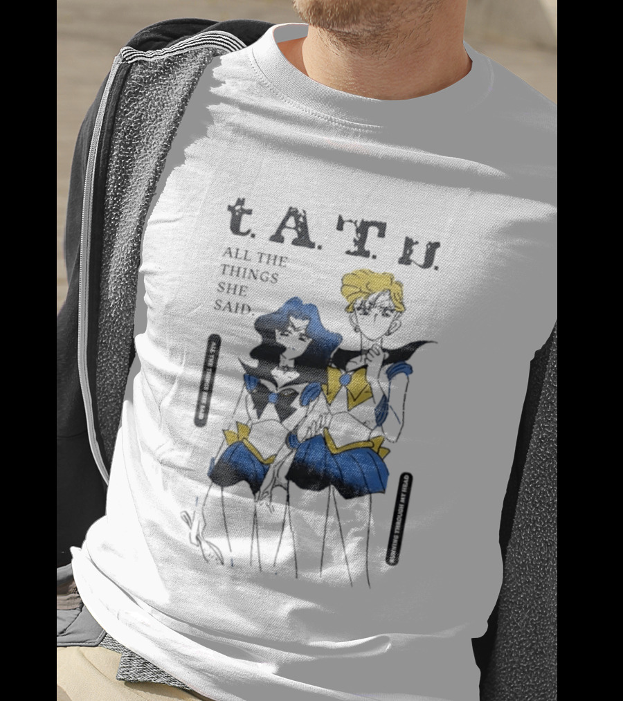 T.A.T.u. All The Things She Said Sailor Senshi T-Shirt