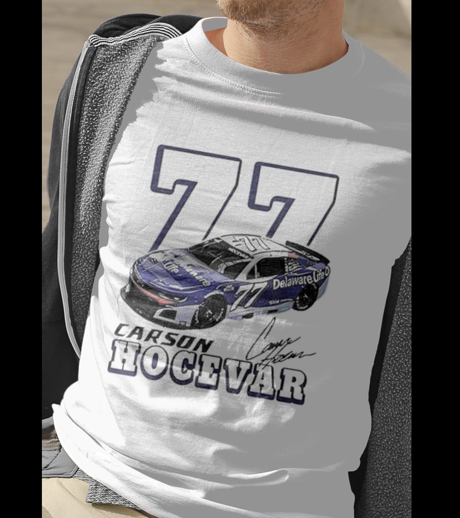 77 Carson Hocevar Nascar Racing Car T-Shirt