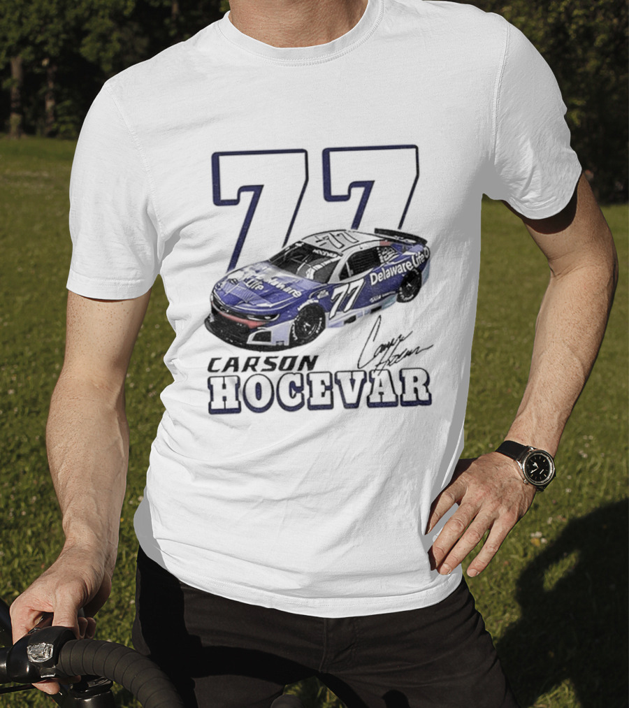 77 Carson Hocevar Nascar Racing Car T-Shirt