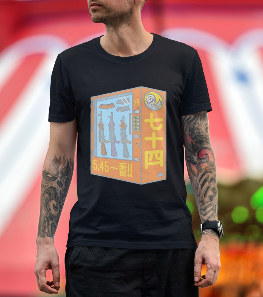 Vending Machine 74 Seven Four 5.45 Ichiban T-Shirt