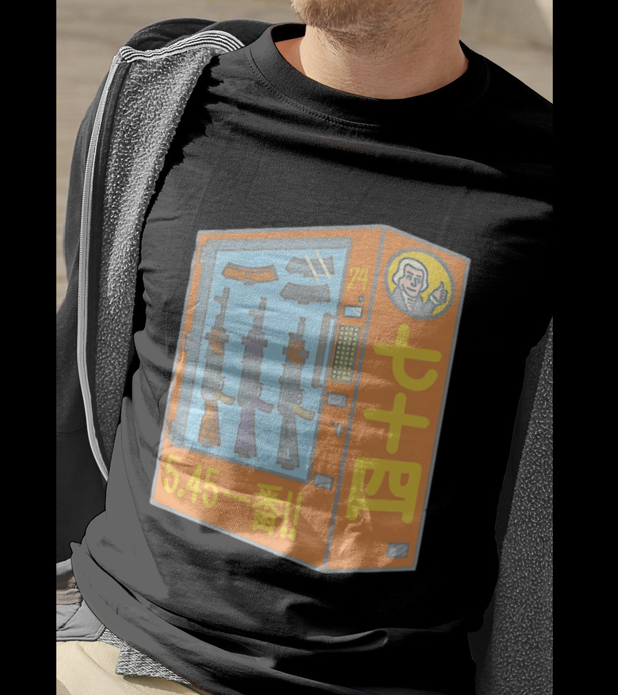 Vending Machine 74 Seven Four 5.45 Ichiban T-Shirt