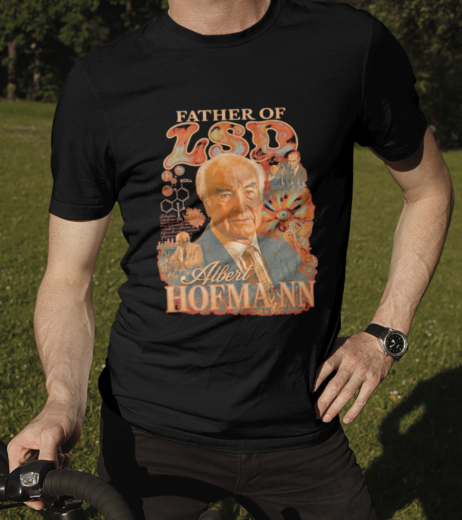 Father Of LSD Albert Hofmann Psychedelic T-Shirt