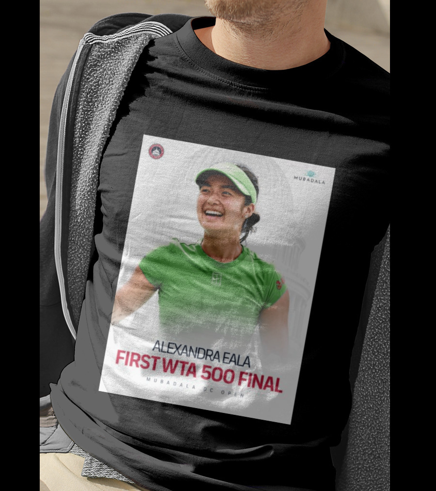 Alexandra Eala First WTA 500 Final Mubadala DC Open Capitol Building T-Shirt