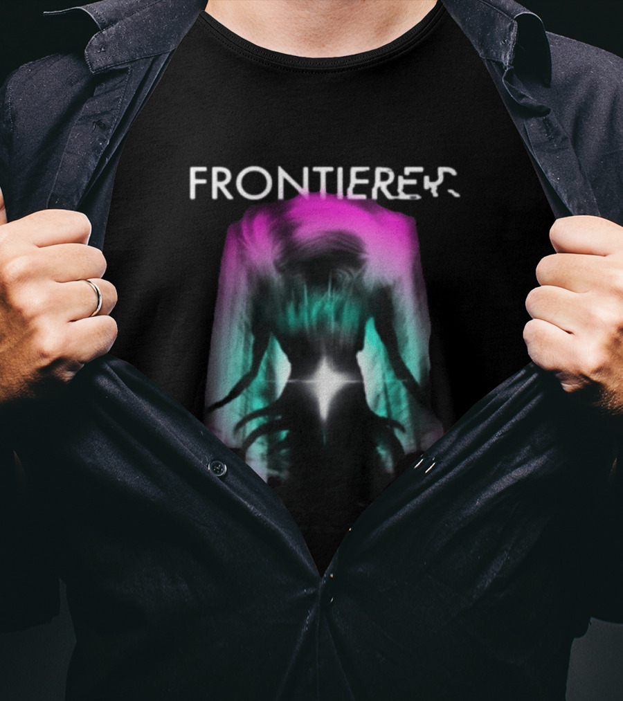 Indiemerchstore Frontierer Venom Taster Eerie Silhouette Optical Illusion T-Shirt