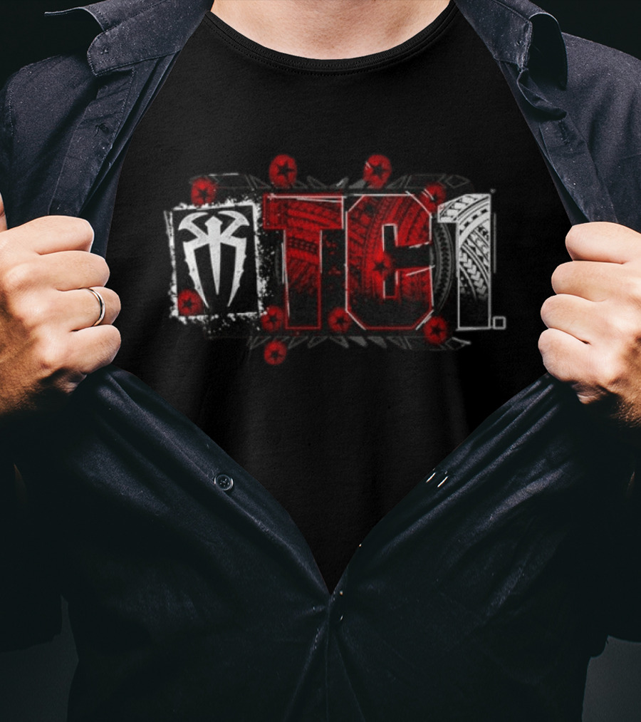 Roman Reigns Head Of The Table Wrestling OTC1 T-Shirt