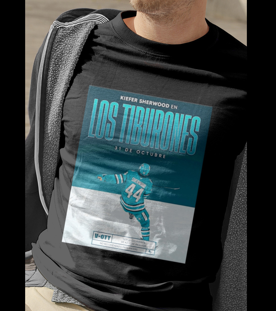 Kiefer Sherwood En Los Tiburones 31 De Octubre V OTT Nueva Calaverita De Azúcar Incluida T-Shirt