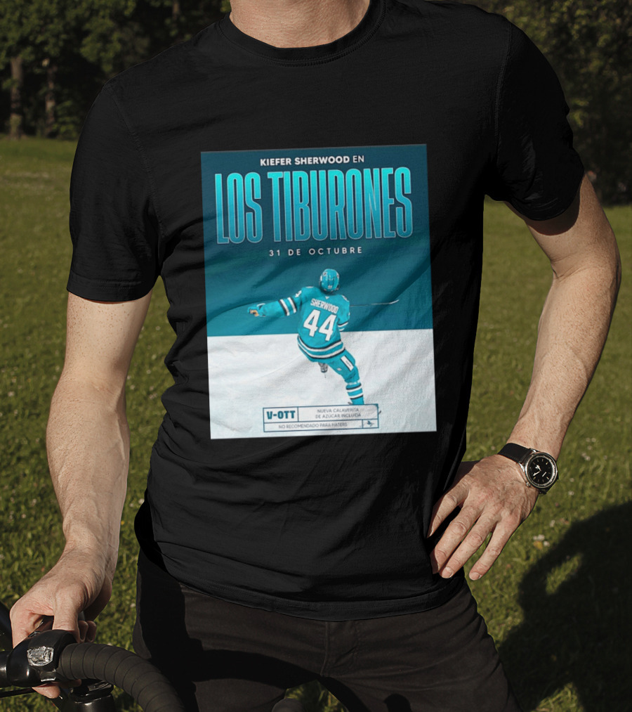 Kiefer Sherwood En Los Tiburones 31 De Octubre V OTT Nueva Calaverita De Azúcar Incluida T-Shirt