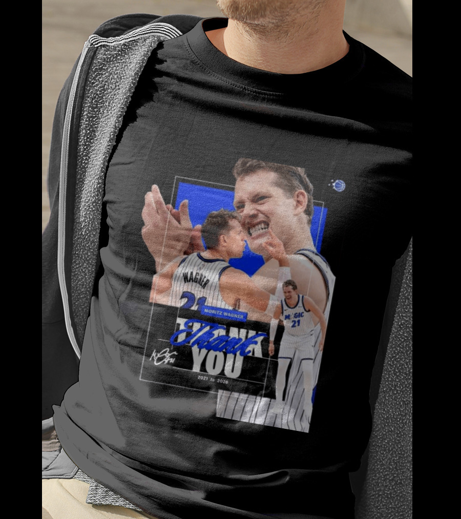 Thank You Moritz Wagner Orlando 2021 To 2026 T-Shirt