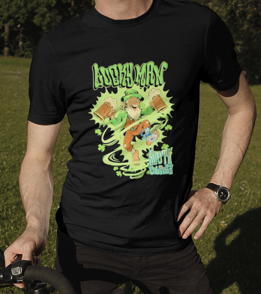 Lucky Man Leprechaun Youth Culture More Than Movement St Patricks Day T-Shirt