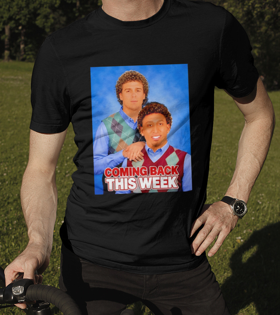 Edwin Diaz Kíke Hernandez Step Brothers Coming Back This Week T-Shirt
