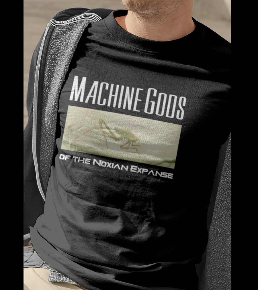 Machine Gods Noxian Expanse Sci Fi Creature T-Shirt