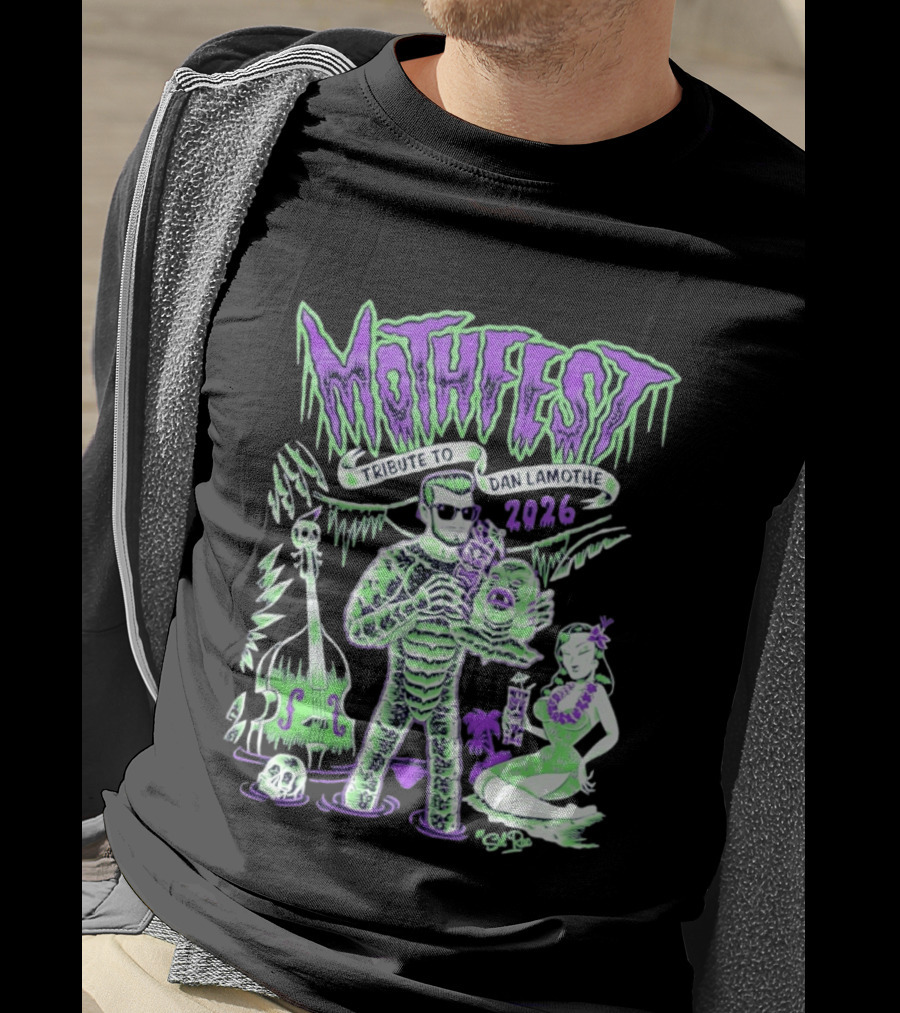 Mothfest Tribute To Dan Lamothe 2026 Creature T-Shirt