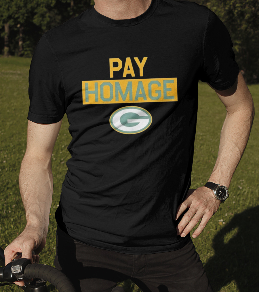 Green Bay Packers Pay Homage With Iconic G T-Shirt