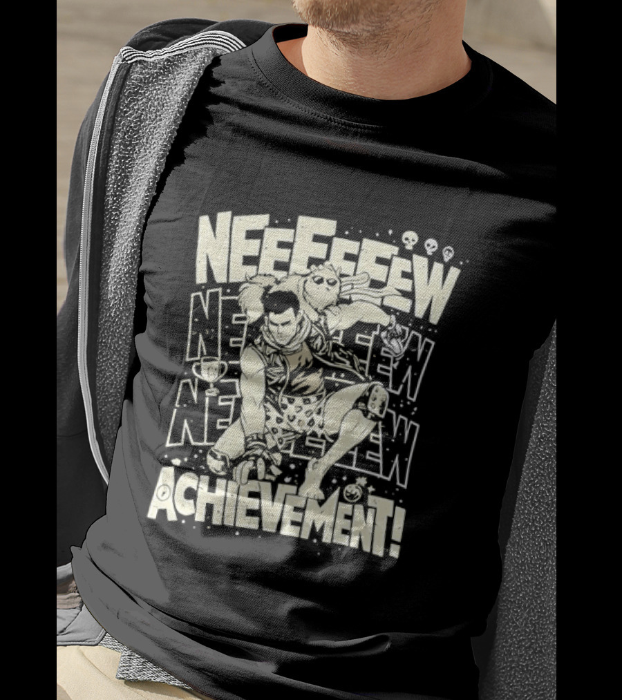 NEEEEW NEEEW NEEEW NEEEW ACHIEVEMENT Gaming Video Game Gamer T-Shirt
