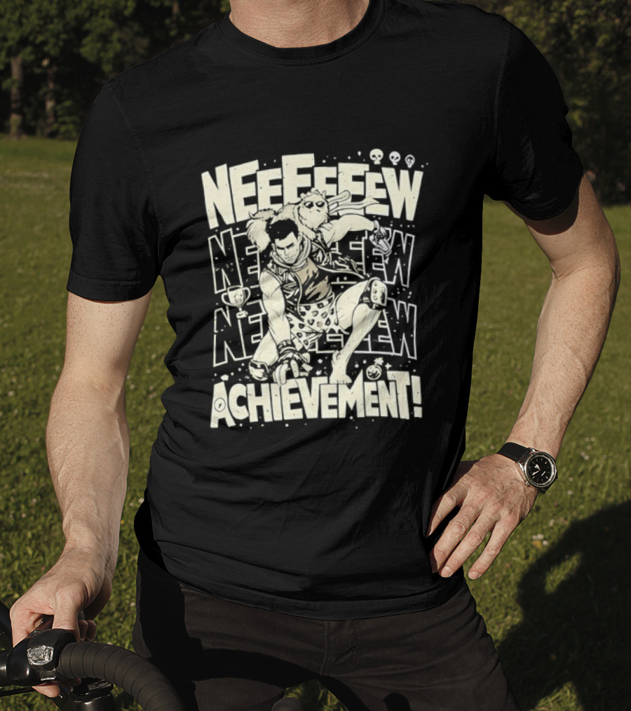 NEEEEW NEEEW NEEEW NEEEW ACHIEVEMENT Gaming Video Game Gamer T-Shirt