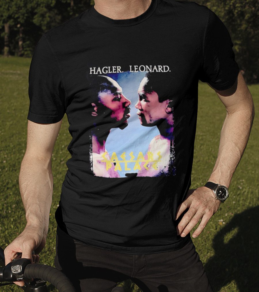 Hagler Leonard Caesars Palace Boxing Match Showdown T-Shirt