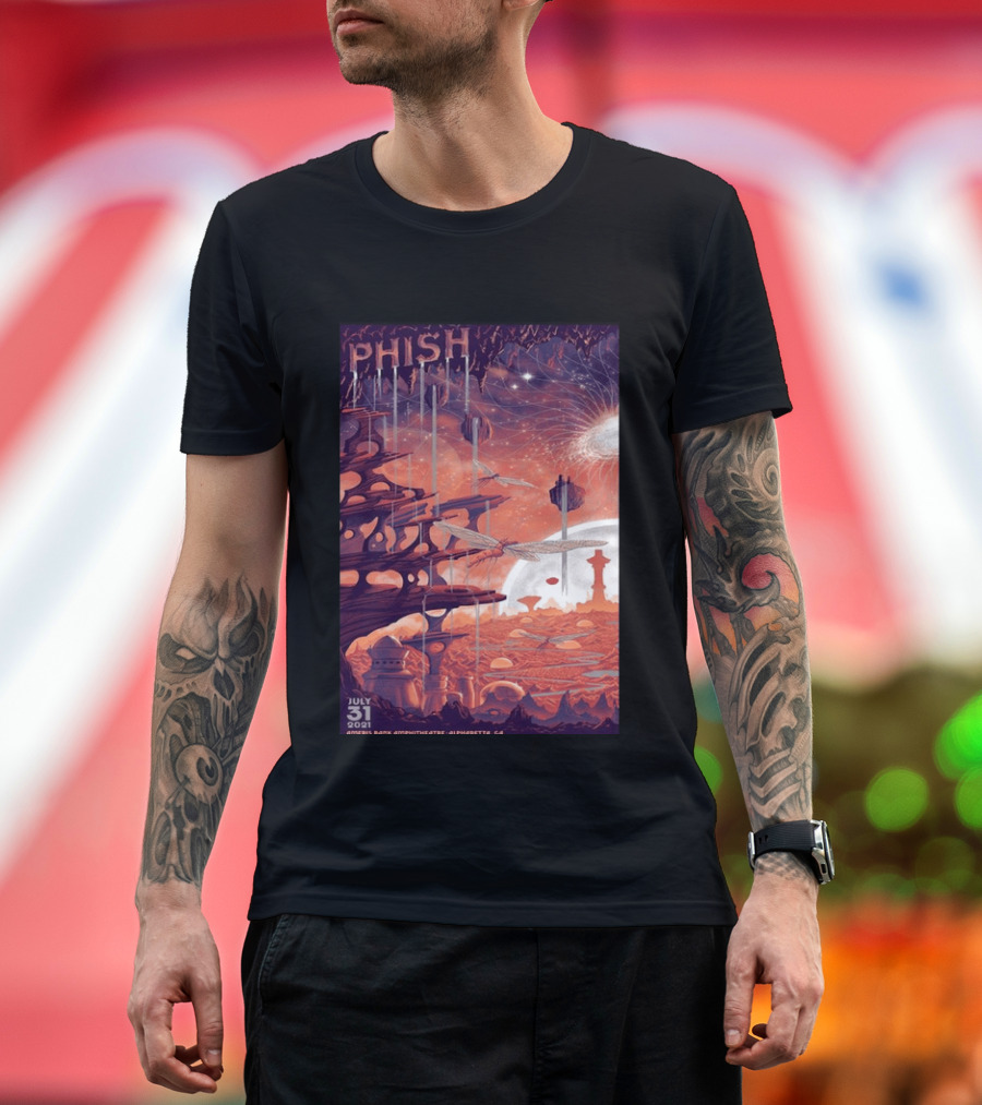 Phish Concert Alpharetta GA July 31 2021 T-Shirt