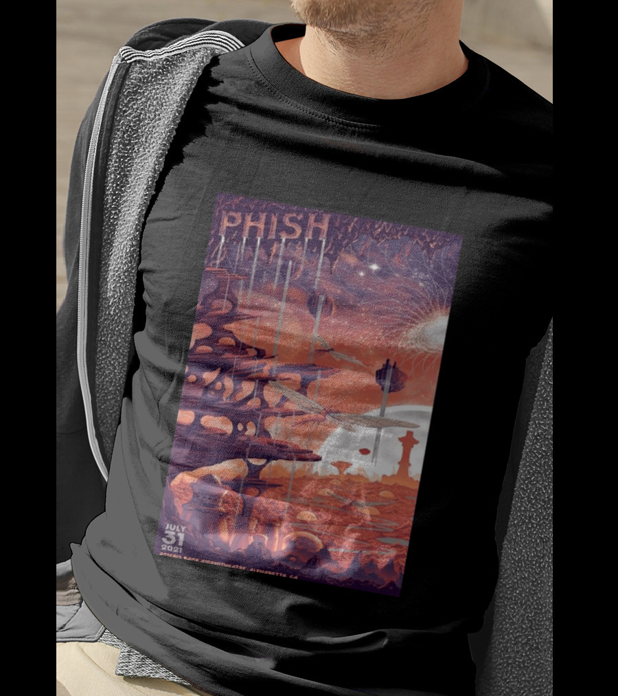 Phish Concert Alpharetta GA July 31 2021 T-Shirt