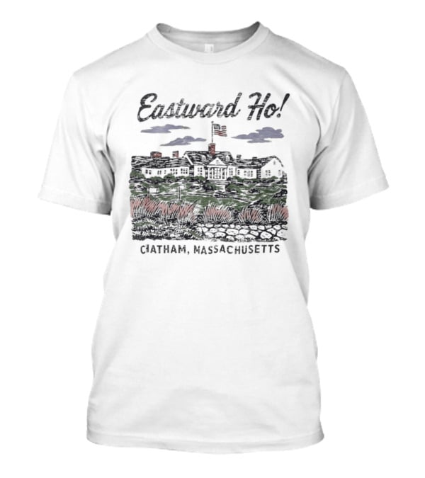 Eastward Ho Chatham Massachusetts Golf Club Scenic Landscape T-Shirt