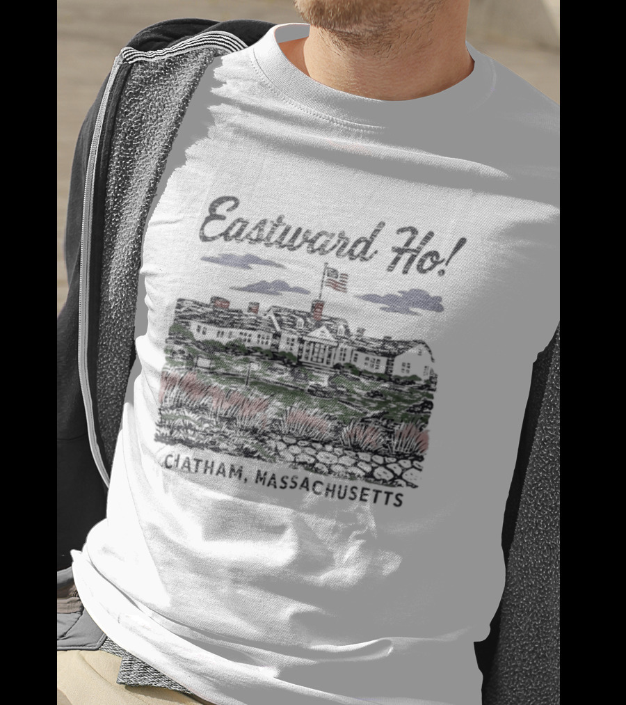 Eastward Ho Chatham Massachusetts Golf Club Scenic Landscape T-Shirt
