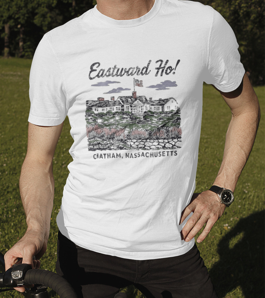 Eastward Ho Chatham Massachusetts Golf Club Scenic Landscape T-Shirt