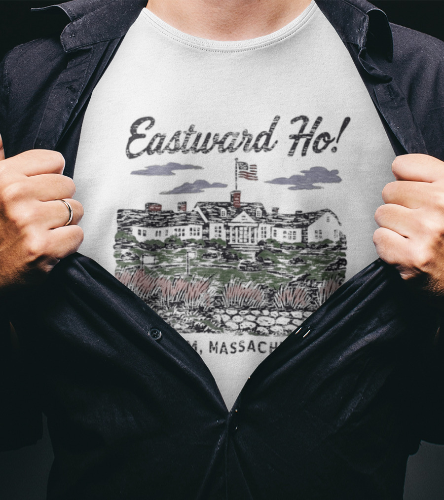 Eastward Ho Chatham Massachusetts Golf Club Scenic Landscape T-Shirt