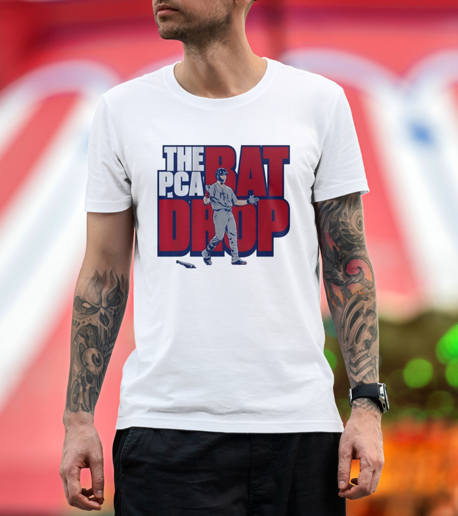 The PCA Bat Drop Pete Crow Armstrong Chicago Cubs T-Shirt