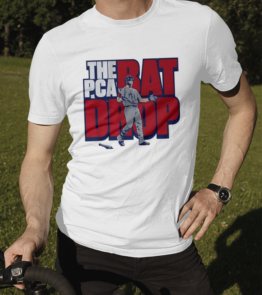 The PCA Bat Drop Pete Crow Armstrong Chicago Cubs T-Shirt