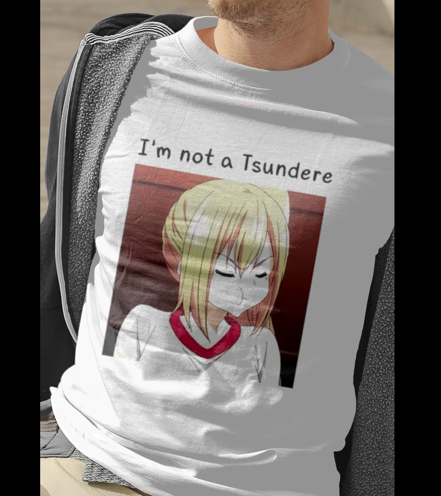 I'm Not A Tsundere Mai Kawakami Anime Character Expression T-Shirt