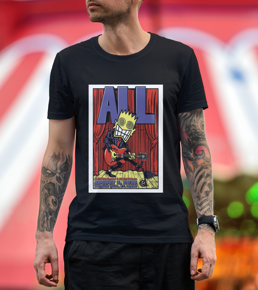 ALL Band August 21 2026 Delmar Hall St Louis With Snodgrass And All My Senses T-Shirt