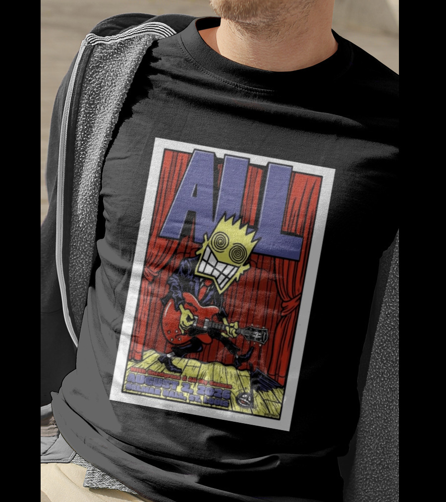 ALL Band August 21 2026 Delmar Hall St Louis With Snodgrass And All My Senses T-Shirt