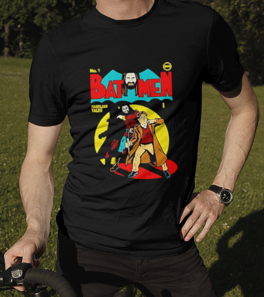 No 1 Bat Men Familiar Tales What We Do In The Shadows T-Shirt