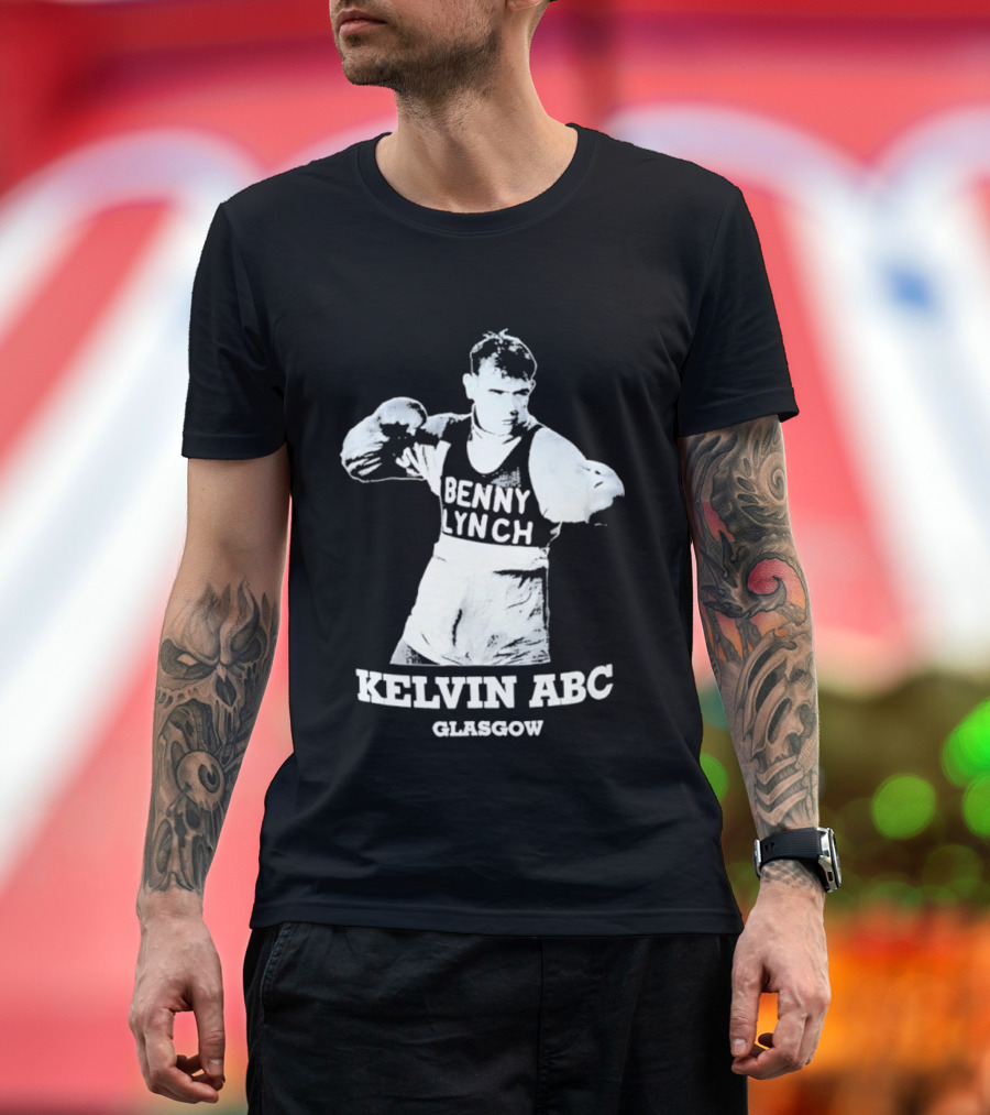 Benny Lynch Kelvin ABC Glasgow Boxing Legend T-Shirt