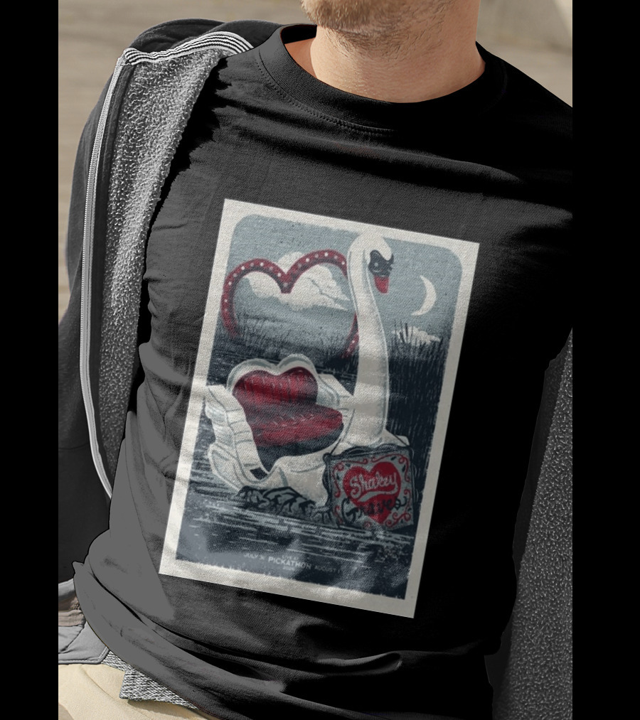 Shakey Graves Pickathon Swan Boat July 31 August 1 Concert T-Shirt