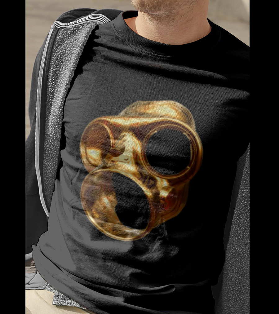 Sid The 3Rd Shop Store Gold Mask Ring T-Shirt