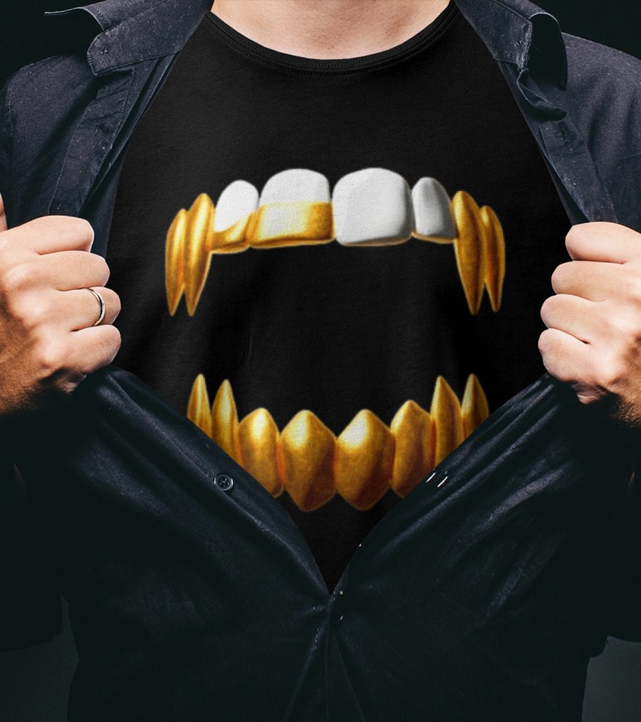 Sid The 3Rd Shop Store Gold Teeth Grillz T-Shirt