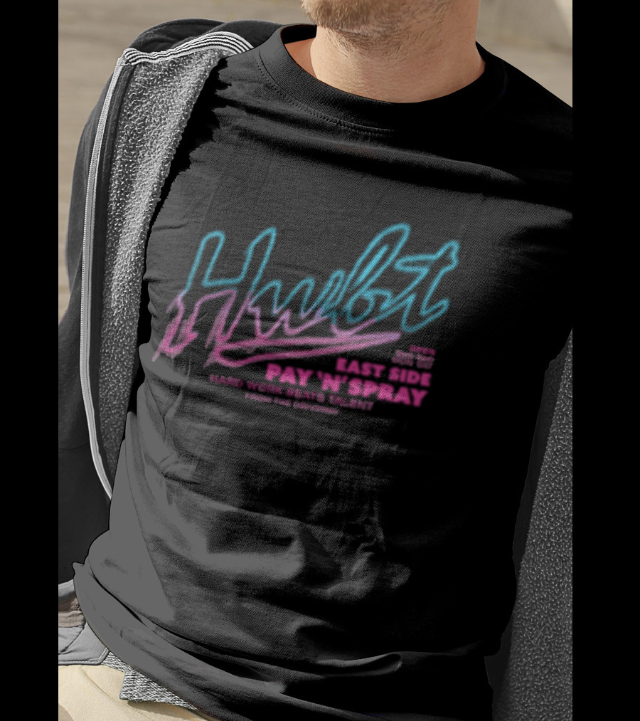 Hwbt Store East Side Oversized Lost And Found Hard To Pretend Knowing Me Knowing You T-Shirt