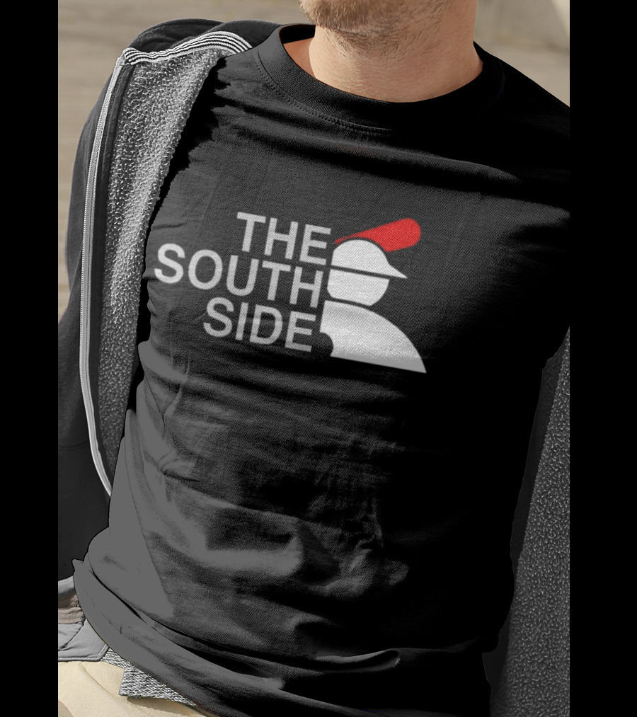 The South Side Baseball Icon With Red Cap T-Shirt