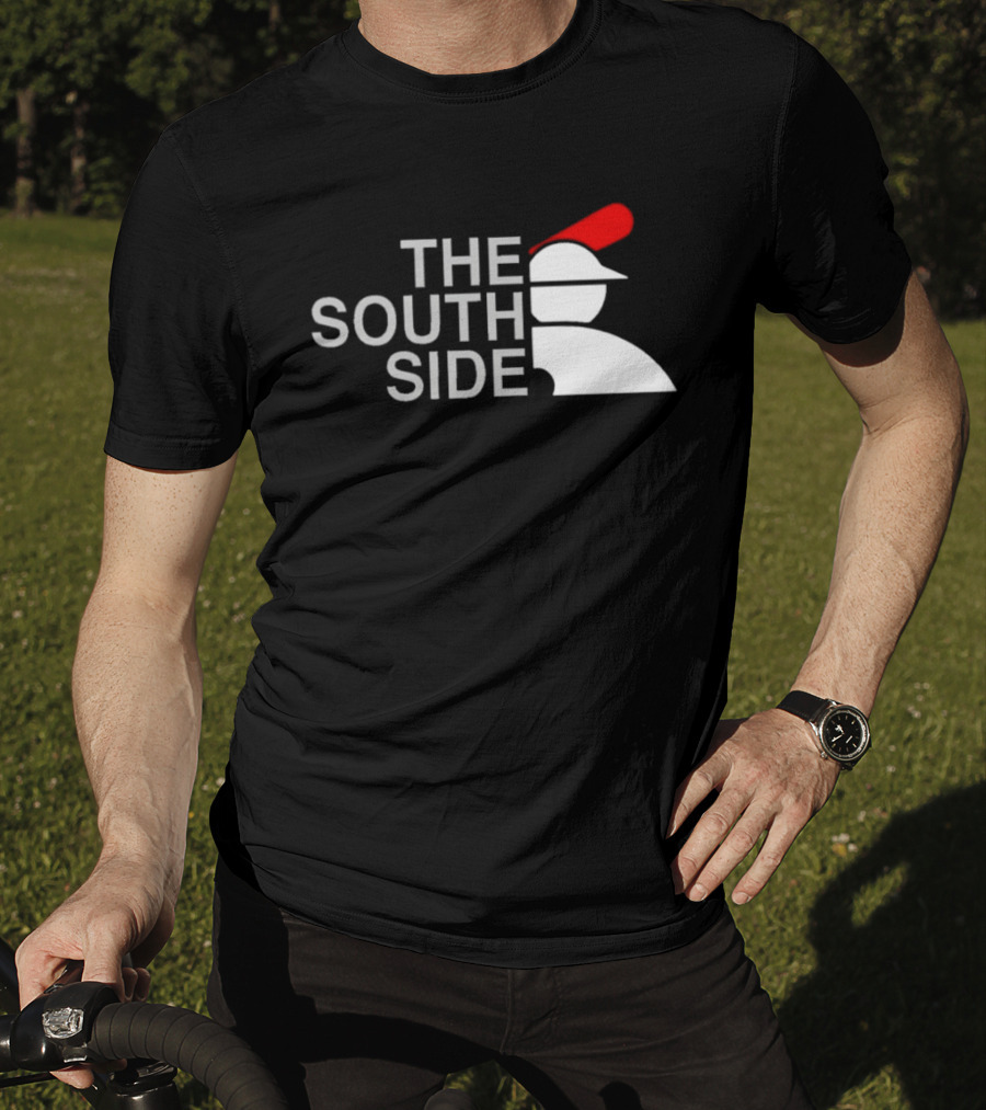 The South Side Baseball Icon With Red Cap T-Shirt