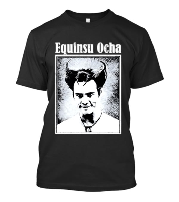 Jim Carrey Equinsu Ocha Ace Ventura Distressed Vintage Look T-Shirt