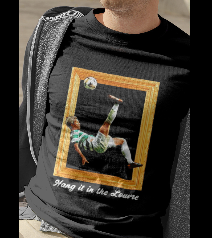 Kyogo Furuhashi Celtic FC Hang It In The Louvre Soccer Art футболка T-Shirt
