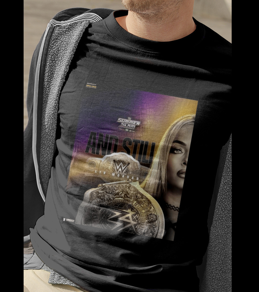 WWE Summer Slam And Still Liv Morgan Championship T-Shirt