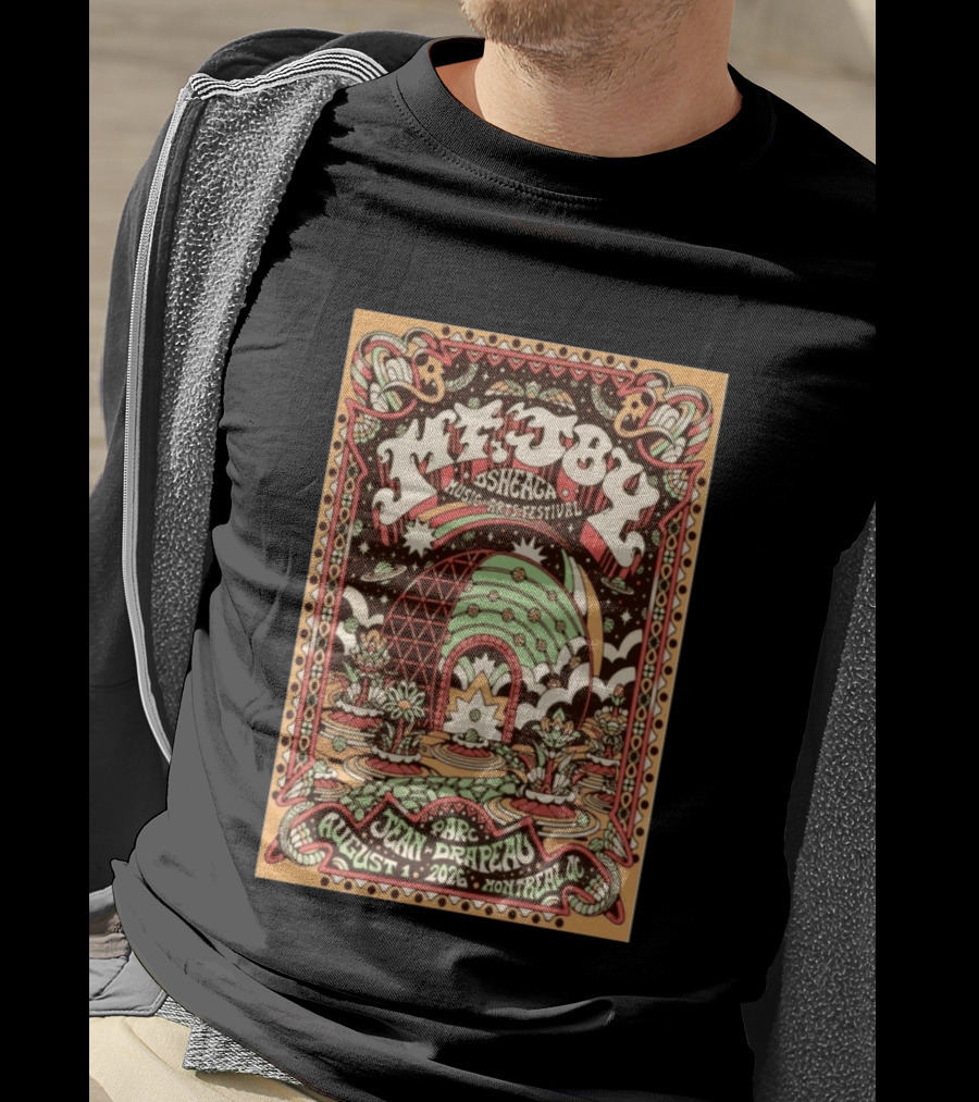 MT. Joy Osheaga Music Arts Festival August 1 2026 Parc Jean Drapeau Montreal T-Shirt