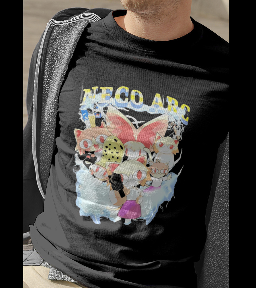 Neco Arc Tsukihime Type Moon Anime Character Collection T-Shirt