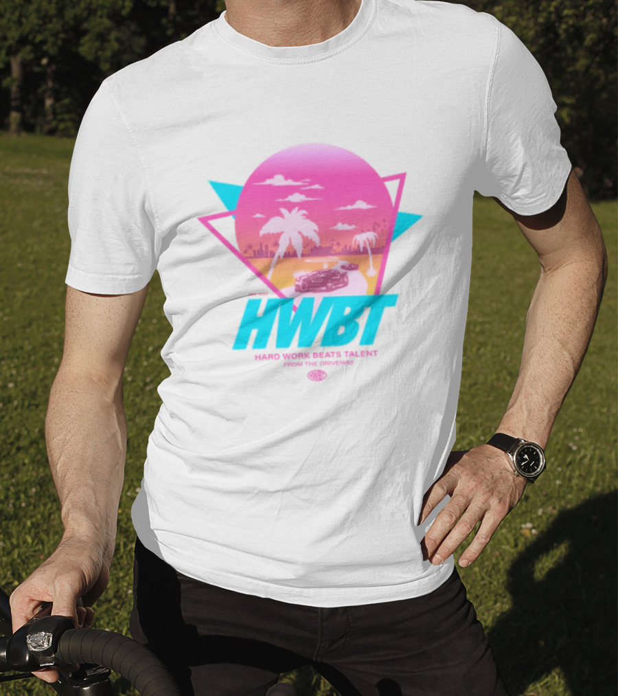 HWBT Miami Dreams Sunset Drive Neon T-Shirt
