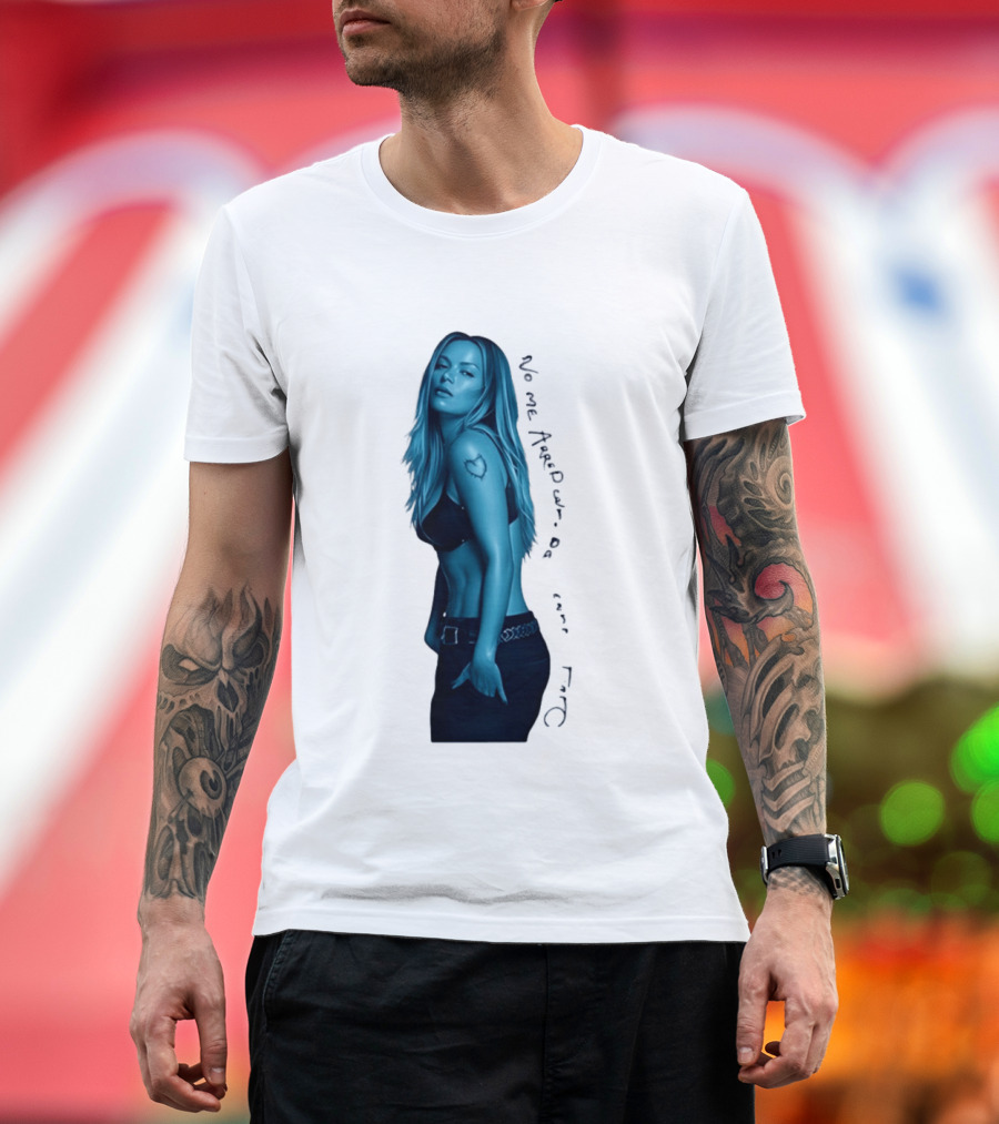Karol G No Me Arrepiento De Ser De Tanto Blue T-Shirt