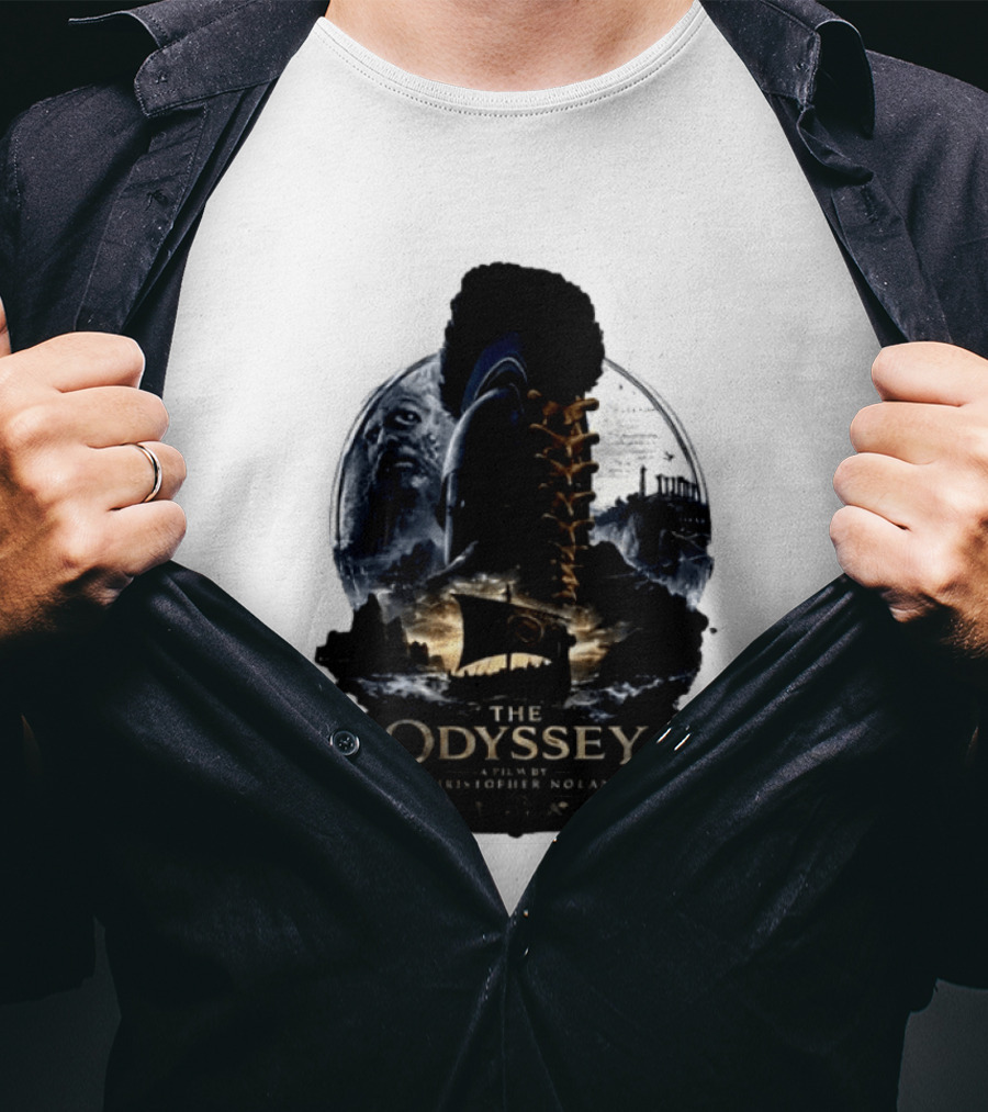 The Odyssey Film By Christopher Nolan Featuring Odysseus Mythical Hero T-Shirt