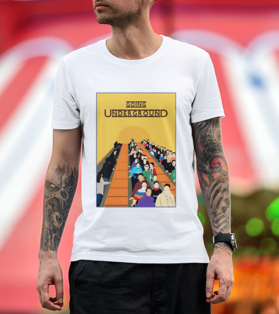 The Jam Going Underground Mod Culture Casuals Terrace Youth Football T-Shirt