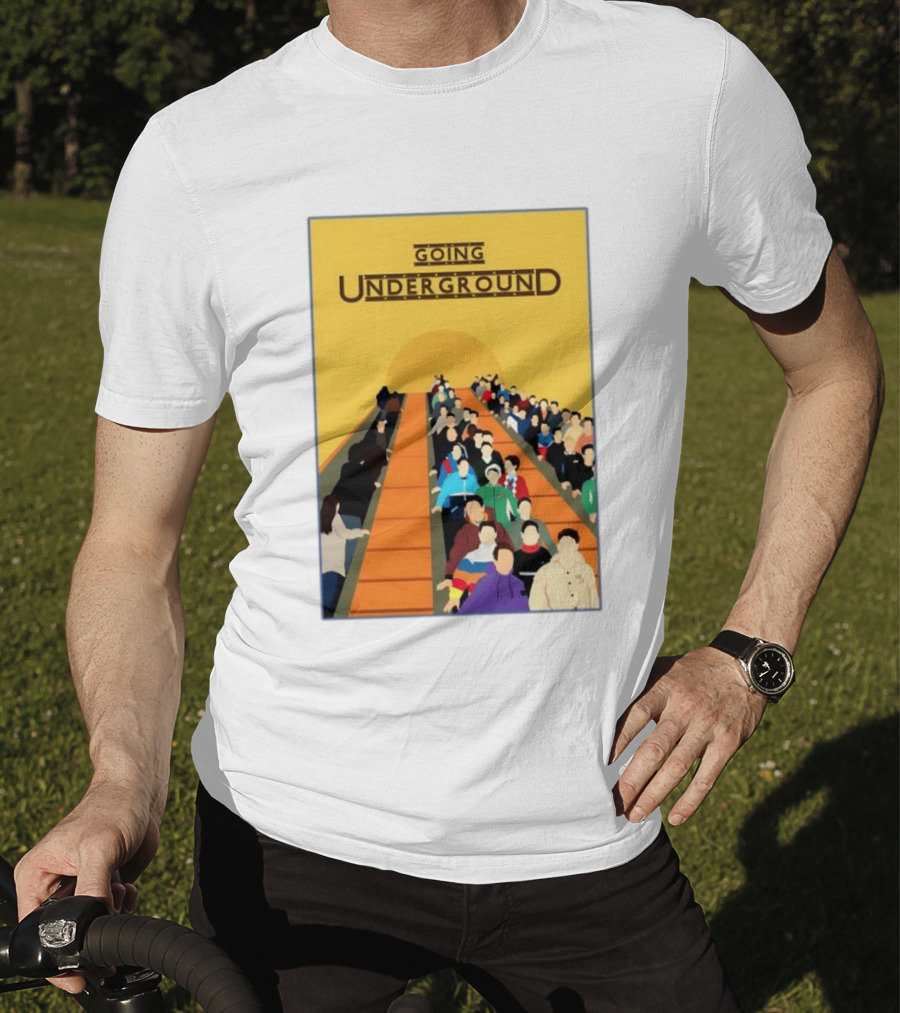 The Jam Going Underground Mod Culture Casuals Terrace Youth Football T-Shirt