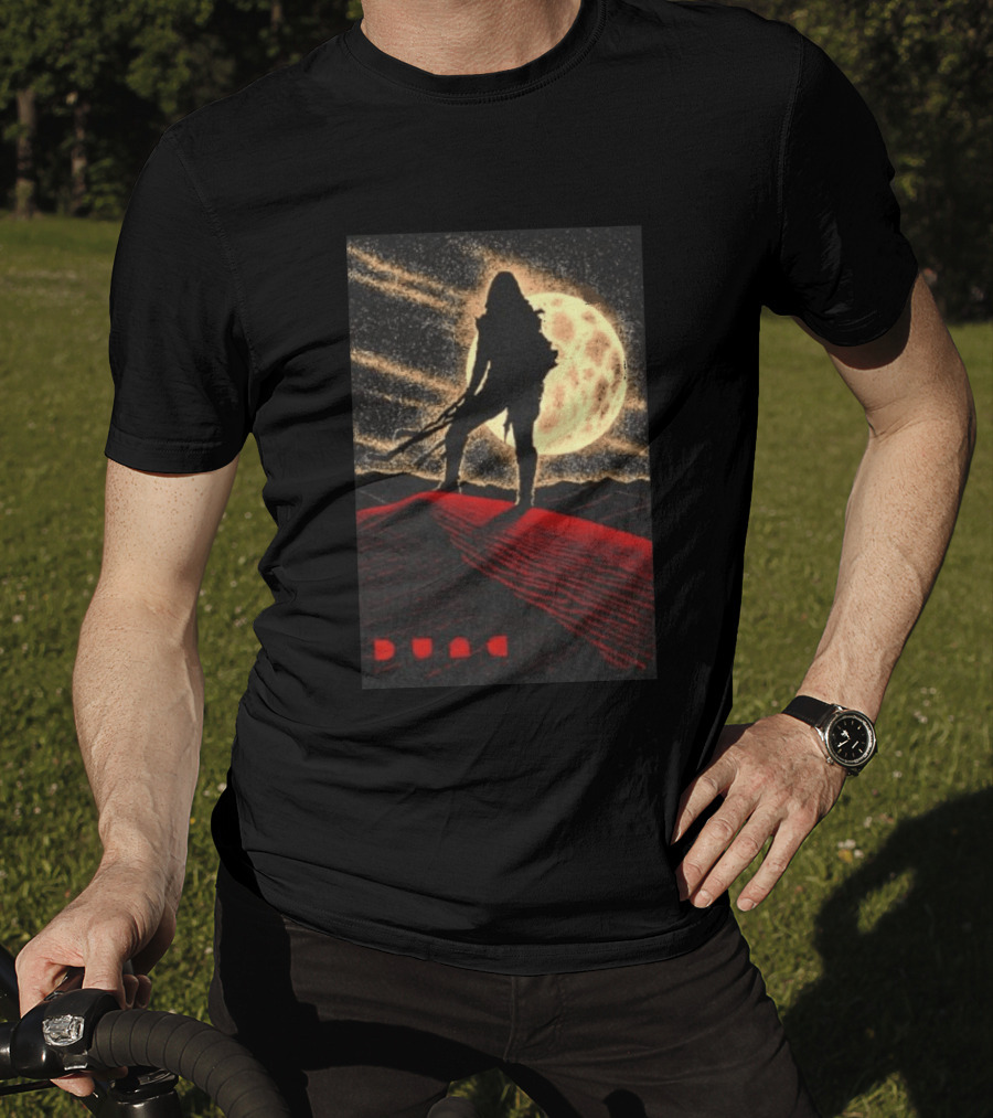 Paul Atreides Dune Arrakis Desert Moon Scene T-Shirt